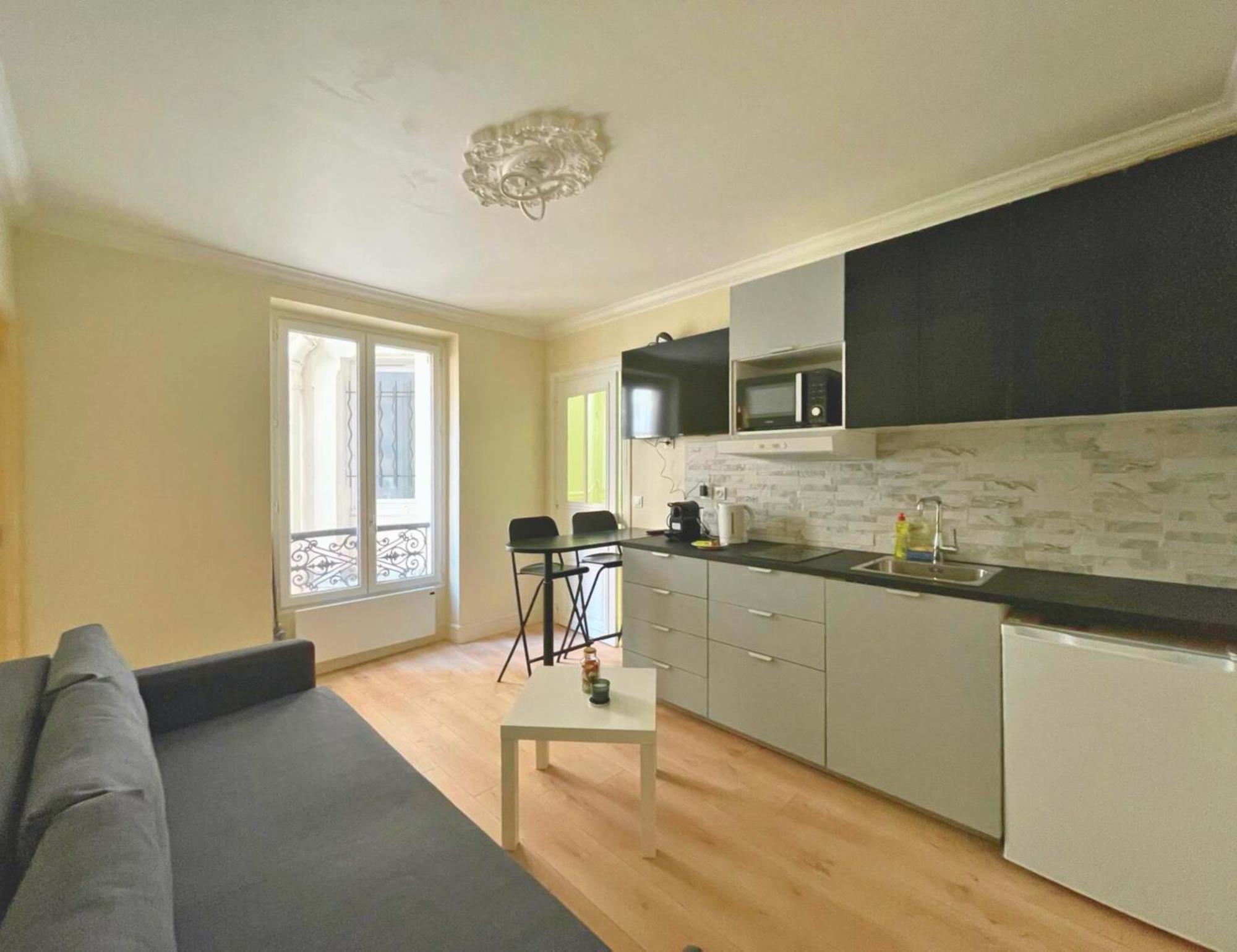פריז Chambre Lit Double Et Salon Avec Canape-Lit A 10 Minutes Des Champs Elysees מראה חיצוני תמונה