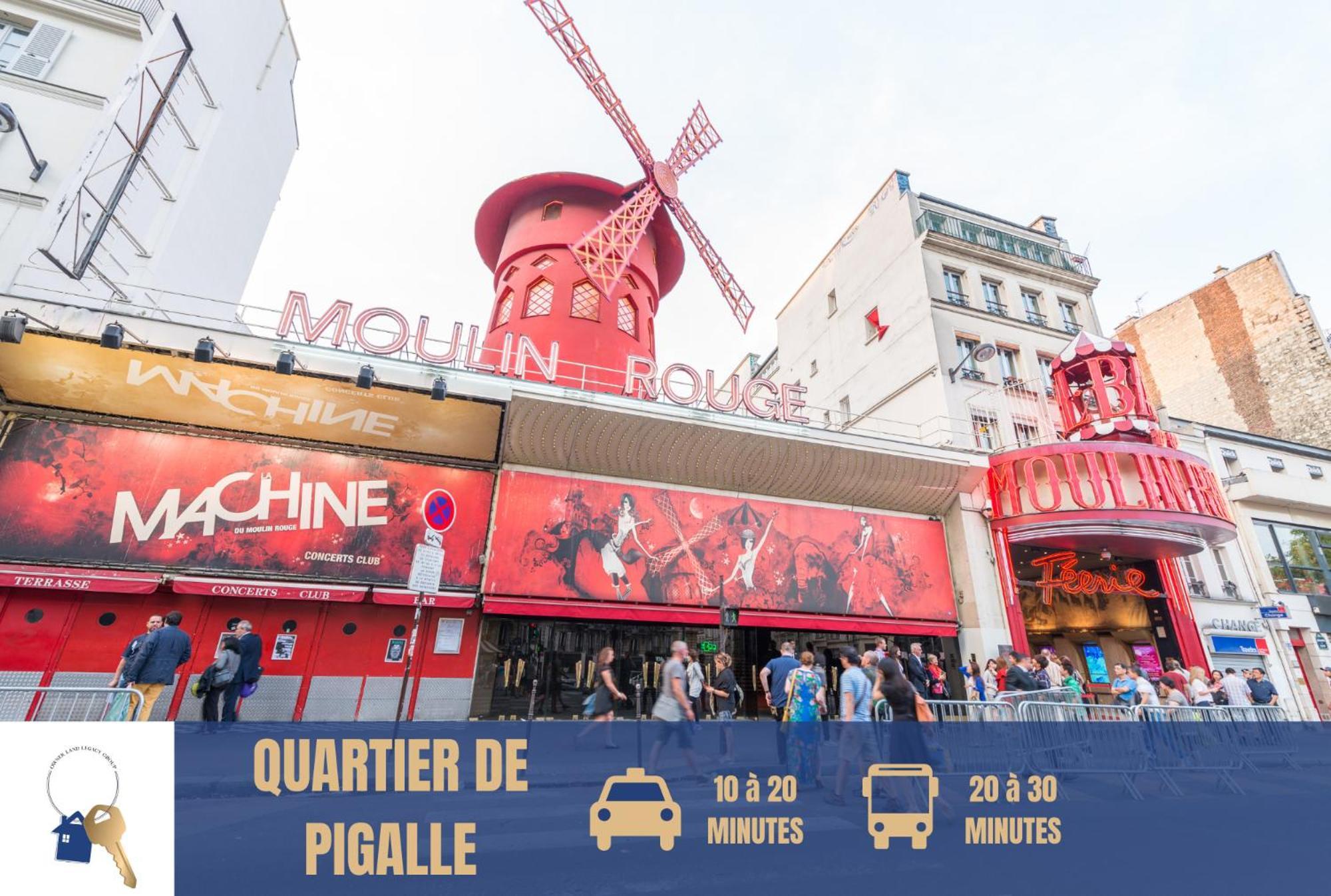 פריז Chambre Lit Double Et Salon Avec Canape-Lit A 10 Minutes Des Champs Elysees מראה חיצוני תמונה