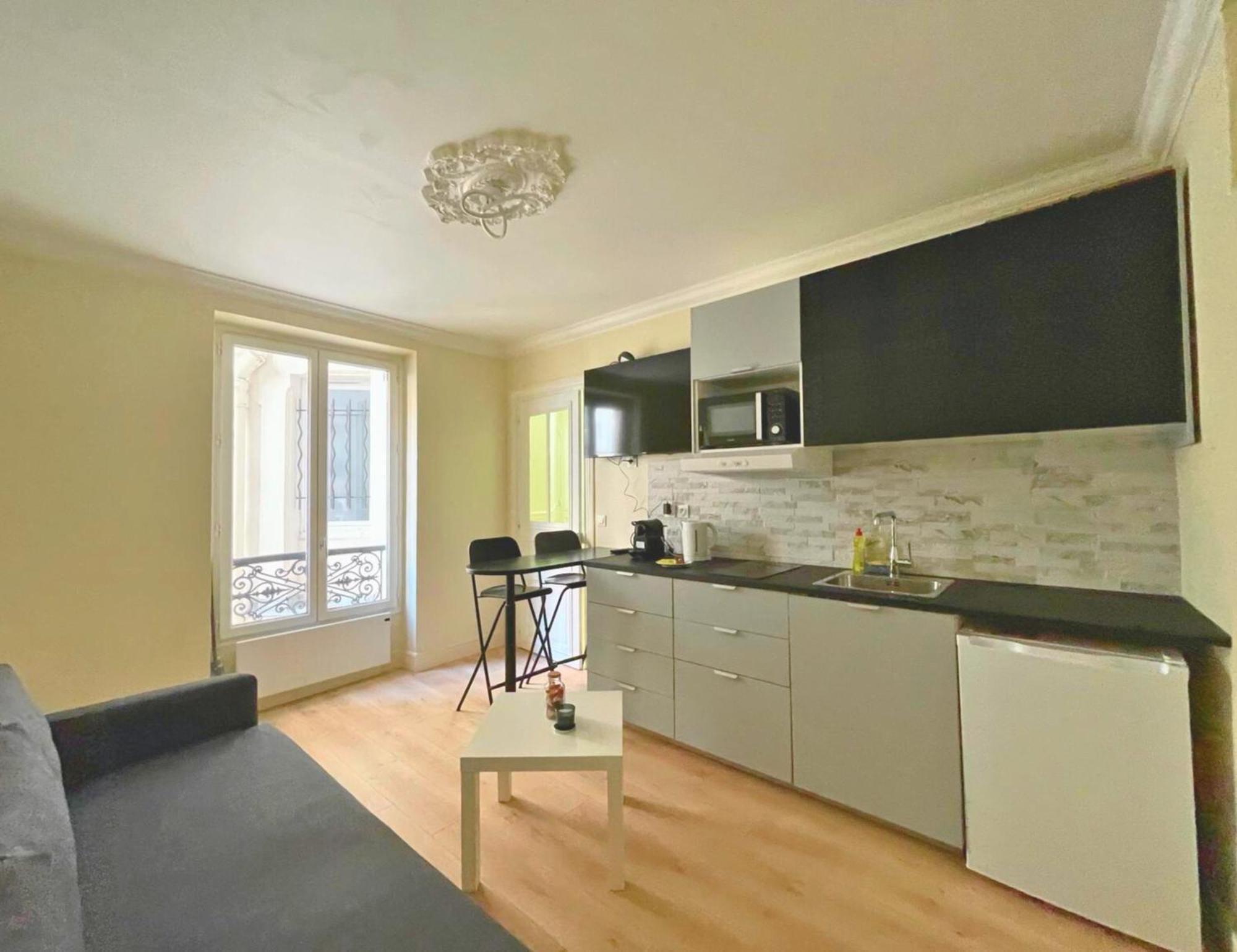 פריז Chambre Lit Double Et Salon Avec Canape-Lit A 10 Minutes Des Champs Elysees מראה חיצוני תמונה