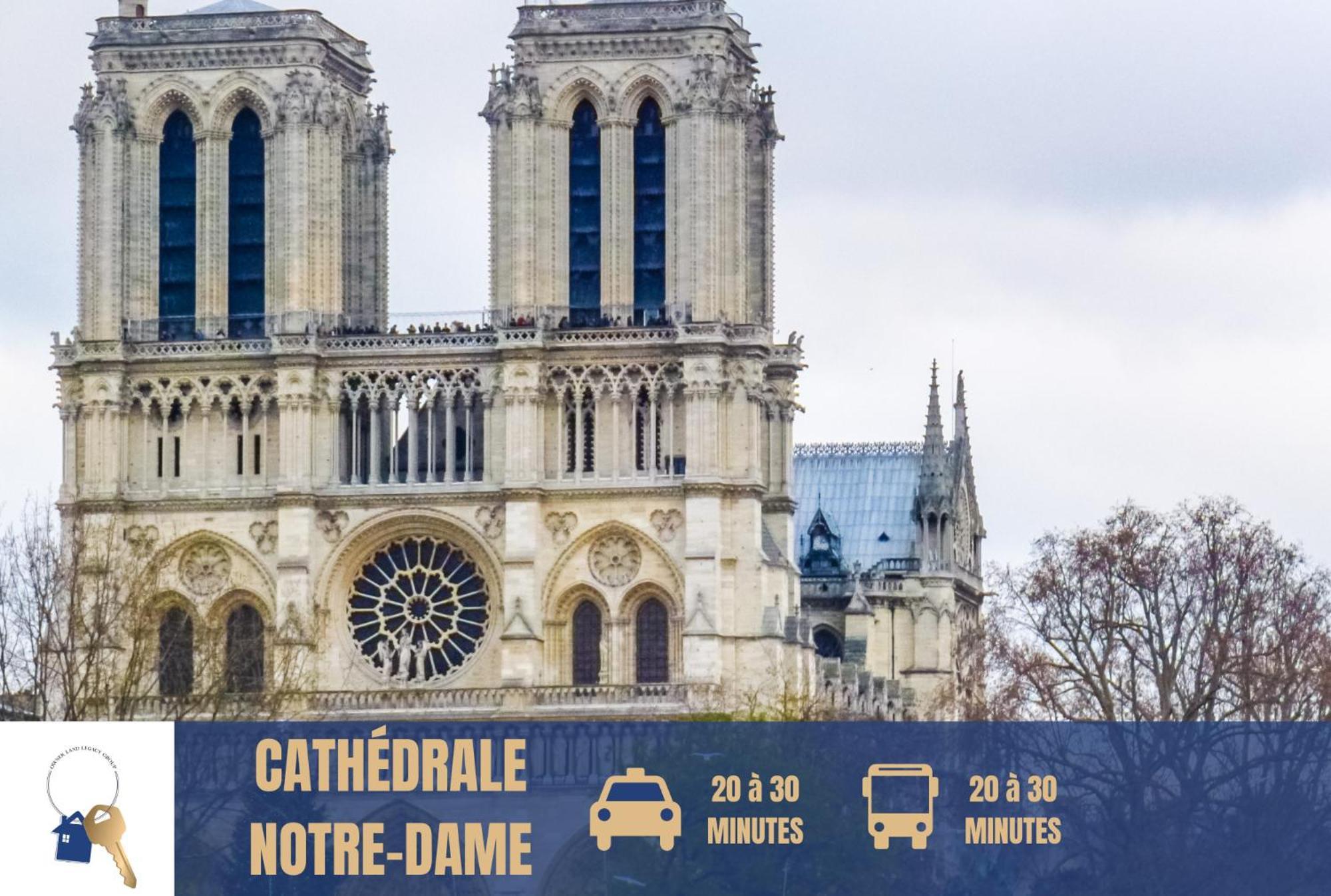 פריז Chambre Lit Double Et Salon Avec Canape-Lit A 10 Minutes Des Champs Elysees מראה חיצוני תמונה